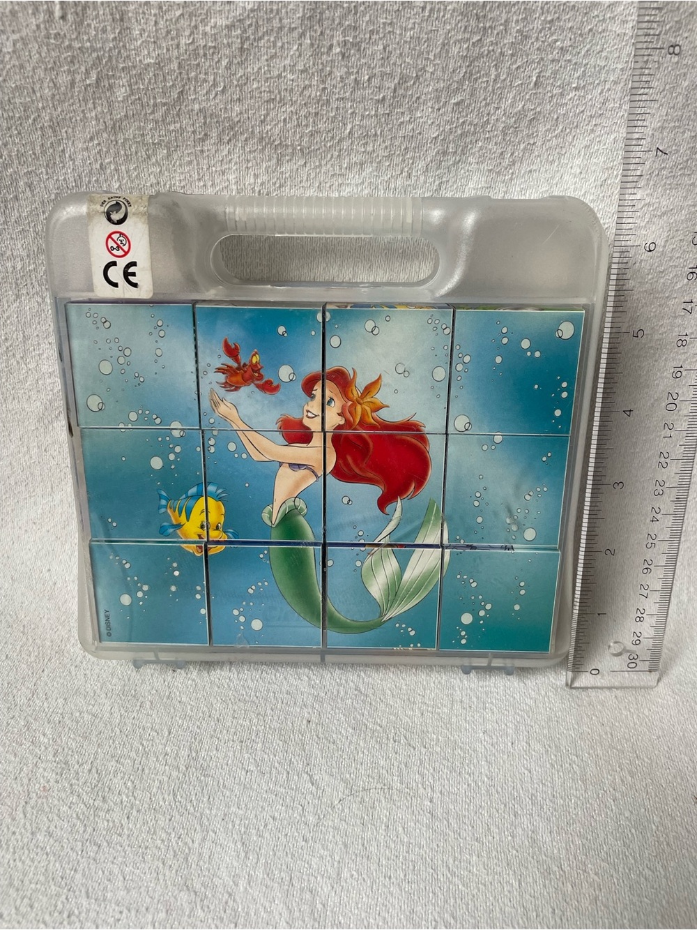 Disney The Little Mermaid Block 6 Different Puzzles